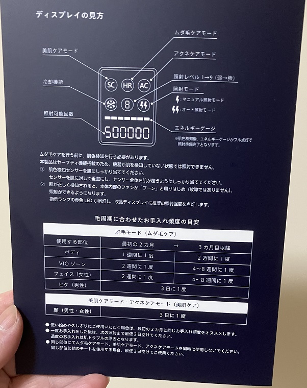 ステラボーテの使用頻度